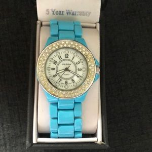 Scoop NYC Turquoise Watch